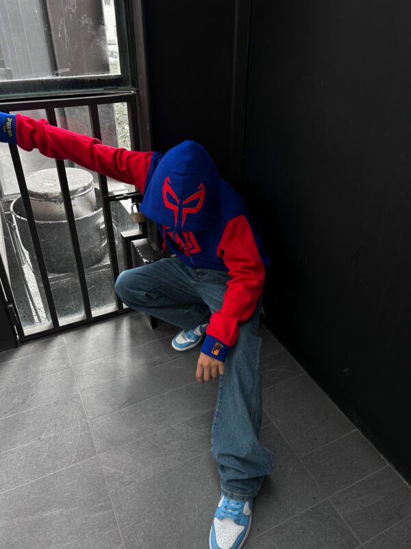 TRICKS ZIP UP HOODIE BLUE