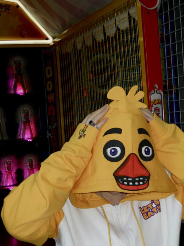 TRICKS ZIP UP HOODIE YELLOW
