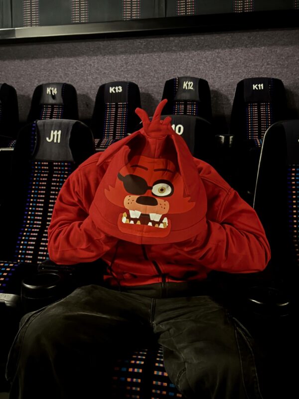 TRICKS ZIP UP HOODIE RED