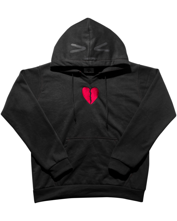 TOTs BLACK HEART HOODIE